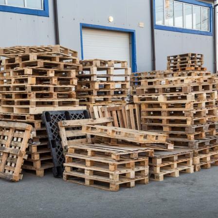 قیمت و خرید پالت چوبی بزرگ استاندارد + فروش ارزان
